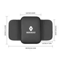 Almohadilla De Reposabrazos De Cuero Para Coche Protector De Consola Central Renault Sport Duster Megane 2 3 Con Bolsillo De Almacenamiento - details 5