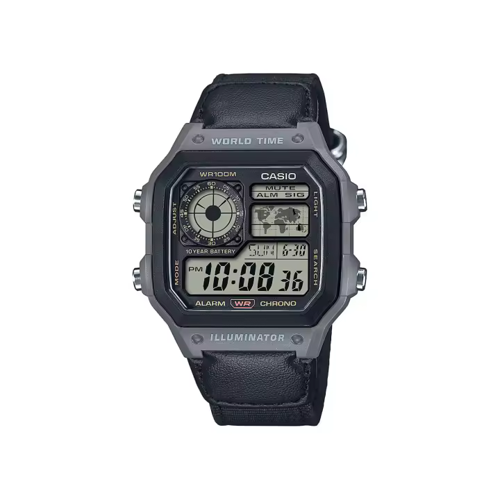 Casio Reloj digital AE-1200WHUB-8AVEF , para Hombre - 1