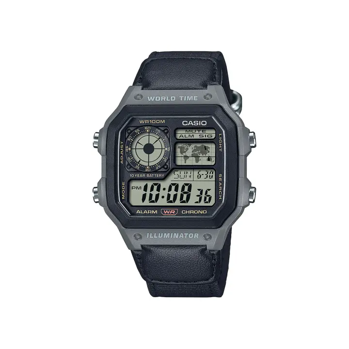 Casio Reloj digital AE-1200WHUB-8AVEF , para Hombre - 1