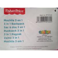 Mochila termica infantil de hipopotamo 3 en 1 FISHER PRICE, mochilas de guarderia y preescolar, bolsa termica infantil para bebes ARDITEX - details 7