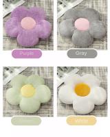 Cojín De Flor Para Sofá Ventana De Bay Window Y Suelo Del Dormitorio Cojín De Butaca Sunflower Regalo De Cumpleaños Para Niña Cojín Relleno De Espuma PU Material Poliéster 100% - details 12