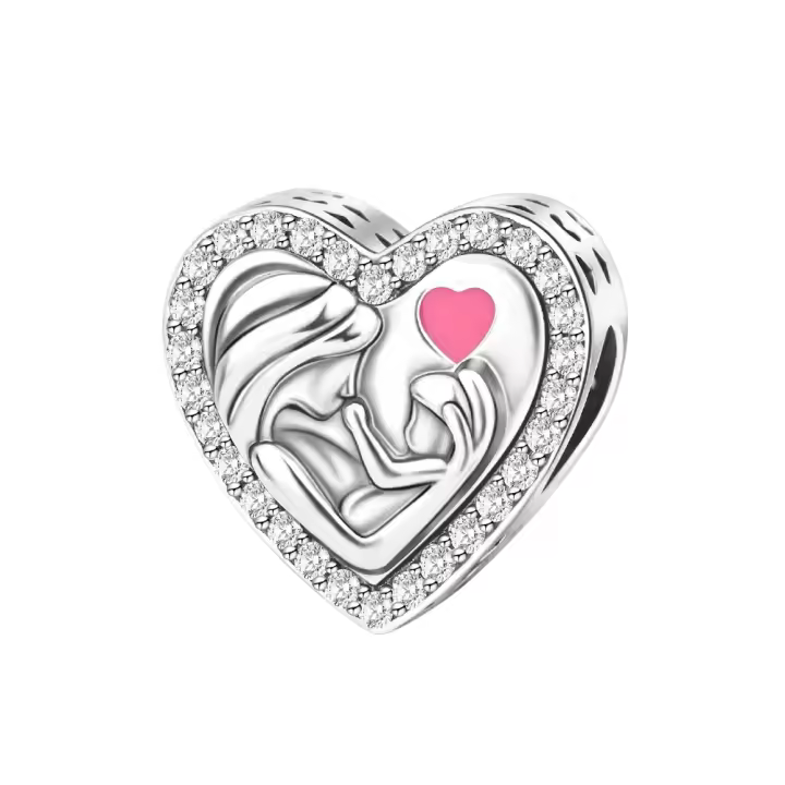 Charm PANDORA Corazón Madre y Bebe - Charm Universo (Sin Caja Pandora) - 1