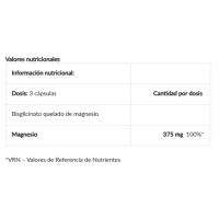 Amix Nutrition/ Performance - MagneChel Magnesium Chelate 90 Cáp. - ChelaZone®. 375 mg por servicio de Magnesio Bisglicinato quelado, altamente absorbible y eficaz. Apoyo integral para la función muscular y la recuperación. - details 1