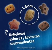 Purina Felix Party Mix Original, Snack para gato adulto, premio para Gato con Pollo, Higado y Pavo, 8 bolsas de 60g - details 2