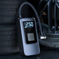 Inflador de Neumáticos Inteligente para Coche Bomba de Aire de Alta Capacidad con Luz LED 7,4/12V - details 0