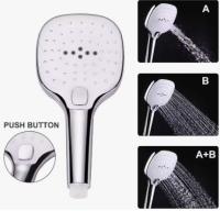 Juego de Ducha de Alta Presión with Manguera de Desvío Presurizada de Tres Vías y Ducha de Galvanoplastia - Spray Superior de 8 Pulgadas - details 2
