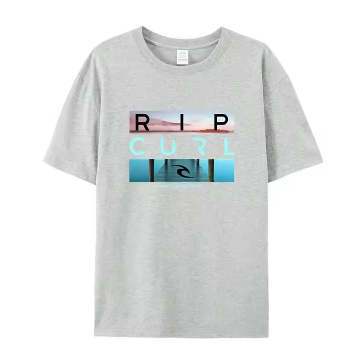 Camiseta Para Hombre Verano Calidad Sorprendente 100% Blanca Camiseta Casual Transpirable Ligera Secado Rápido Protección Solar Estirable Sostenible - 1