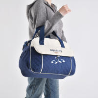 Bolso De Diaper Multifuncional Y De Moda Para Mamá Con Hombro Solo Gran Capacidad Bolsa De Mano Cruzada Bordada a Mano - details 4