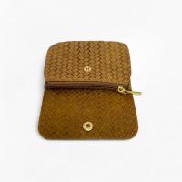 Cartera Elegante，étnico ,vintage de Cuero Granulado，monedero ,tarjetera, billetera de cuero,hecho en Italia,piel auténtico - Ultra Ligera, Suave y Práctica,regalo para mujer - details 0