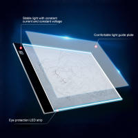 Mesa De Dibujo LED Para Niños Tablero De Copia Luminoso Ajustable En Brillo Juguete De Pintura Tablero De Dibujo Tamaño A4/A5 - details 1
