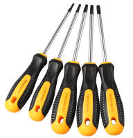 Juego De Destornilladores Torx Magnéticos CR-V Para Reparación De Teléfonos Y Computadoras Herramienta Manual Con Agujero De Seguridad T5-T30 Kit Multifuncional Antideslizante De Acero Cromo-vanadio - details 2