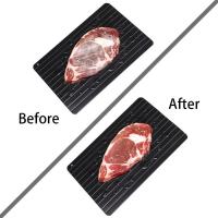 Placa De Descongelación Grande Para Carne Congelada Segura Para Lavadora Plato De Derretimiento Dishwasher Safe Tamaño Grande - details 5