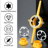 Kit De Herramientas Para Tubos De Plástico 12/6PCS Hacedor De Tornillos PVC/NPT Herramientas De Plomería Para Agua Conjunto De Herramientas De Tornillo Y Aro - details 3