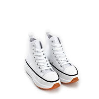 MODELISA Zapatilla De Lona Alta Con Cordón Estilo Casual Para Mujer - details 1