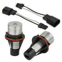 1 par 8000K blanco LED Ángel ojo marcador halo Bombillas Lámparas - details 0