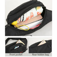 Nueva Bolsa De Cintura Multifuncional Para Correr Impermeable De Gran Capacidad Estilo Moda Para Hombres Y Mujeres Bicicleta Negocios Dinero - details 8