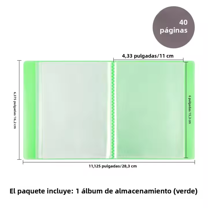 Álbum De Almacenamiento Para Etiquetas Y Fotos A6 Organizador De Carpetas De Encuadernación Para Coleccionistas De Sellos Y Muñecas Sin Nombre Proveniente De China Continental - 1