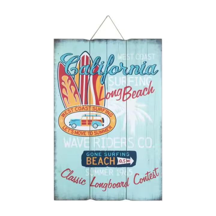 Signes Grimalt By SIGRIS Placa Pared Surf Adorno Pared Placas De Madera Colección Surf Signes Grimalt Decor And Go 21813 - 1