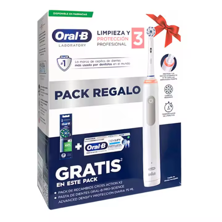 Oral-B Cepillo Eléctrico  Limpieza Profunda 3 Pack - 1
