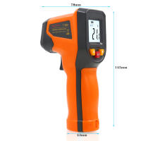Termómetro Infrarrojo De Precisión NJTY T400A T600A Para Cocina Y Panadería Medidor De Temperatura Industrial Portátil Con Batería AAA - details 7
