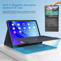 Funda De Teclado Para iPad pro 11 13 2024 12 9 Pulgadas iPad 9ta 10ta Generación Air 11 13 5 10.2 Mini 6 Cubierta Mágica De Moda Antichoque Resistente Al Polvo - details 7
