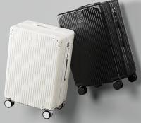 Juego de 3 Maletas de Viaje Set Trolley Abs Semirigidas con Cerradura Combinación 4 Ruedas Dobles 14" 20" 28" - details 2