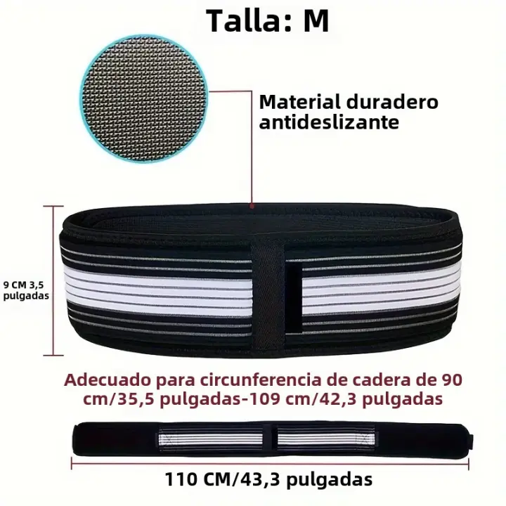 Cinturón De Soporte Lumbar Transpirable Para Hombres Y Mujeres Sacroiliaco SI Joint Hip Belt Ayuda En La Articulación De La Cadera - 1