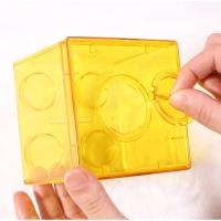 Caja De Ahorro En Bloques De Construcción Transparente Para Niños Caja De Monedas Y Cambio Decoración Del Hogar Juguete Regalo - details 9