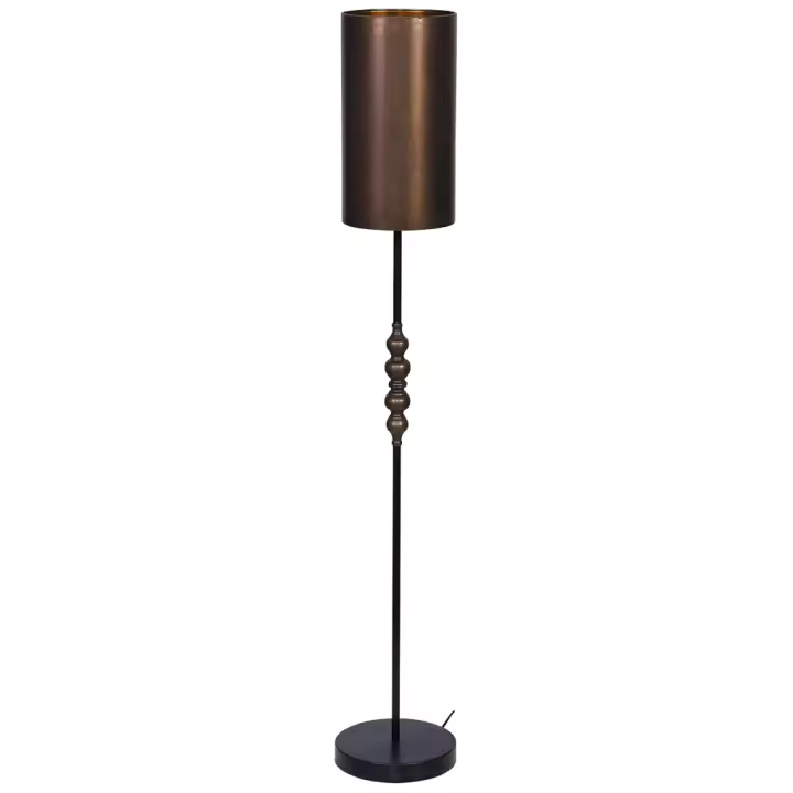 Lámpara de pie de metal 25x25x117,5/151,5h cm - 1