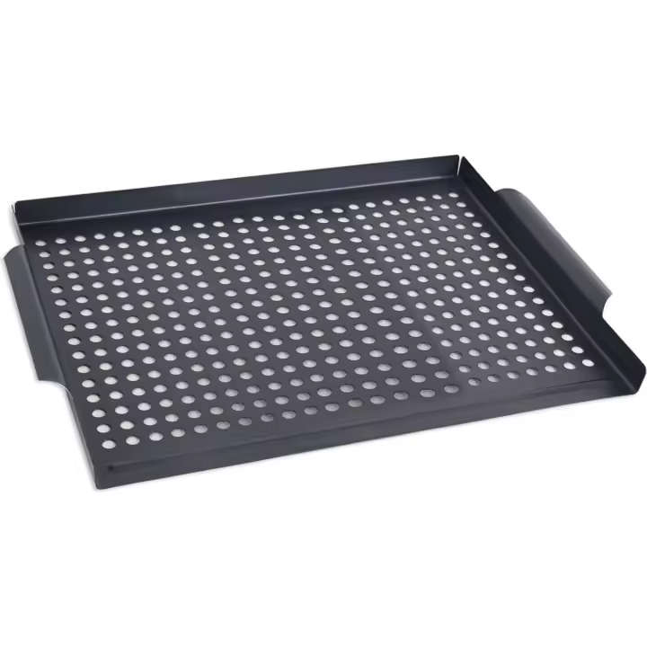 PLANCHA BARBACOA C/AGUJEROS 36X29CM ALGON - 1