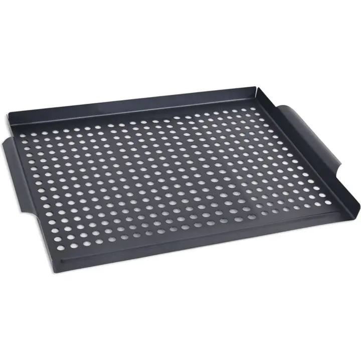 PLANCHA BARBACOA C/AGUJEROS 36X29CM ALGON - 1
