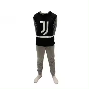 Pijama de Hombre interlock Juventus L-Producto Oficial (Cod.) T101035 - 1