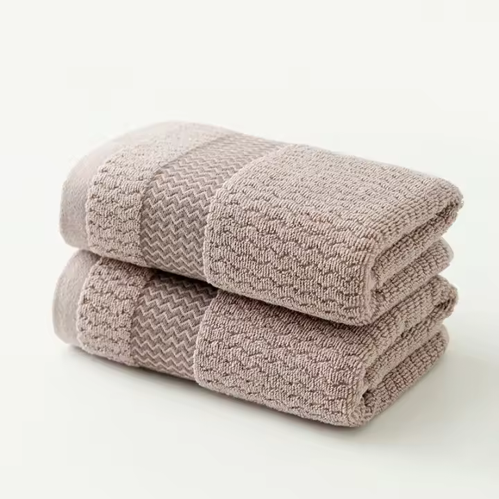 Toalla De Algodón Pura Gruesa Absorbente Rápida Y Suave Toalla Facial Tamaño Grande Toalla De Baño De Algodón 100% - 1
