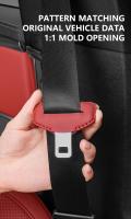 Cubierta Protectora Para Cinturón De Seguridad De Coche En Cuero PU Anticolisión Antiseña Modificación Interior De Automóviles - details 7