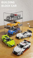 Juguete Educativo De Coche Deportivo De 313 Piezas Bloques Constructivos Compatible Con Otros Set De Caja De Exhibición Transparente Regalos Para Niños Y Niñas De 6 a 12 Años - details 0