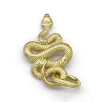 Collar De Encanto De Serpiente De Latón Para Hombres Retro Hecho a Mano Moda Llavero Animal Cobrera Multiherramienta Bolso Colgante Joyería - details 4