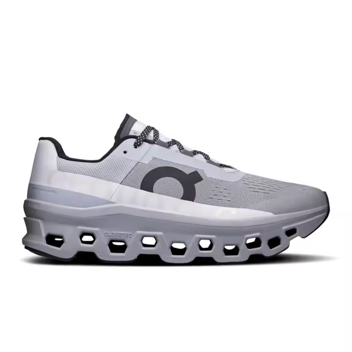 Zapatillas Grises On Running Cloudmonster Men Alloy Silver Cómodas y Ligeras - 1