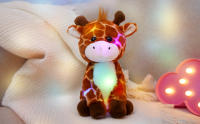 Muñeco De Peluche Giraffa 30cm LED Iluminado Suave Juguete Animal Decoración Para Hogar Y Niños Regalo Para Niñas Y Niños - details 0