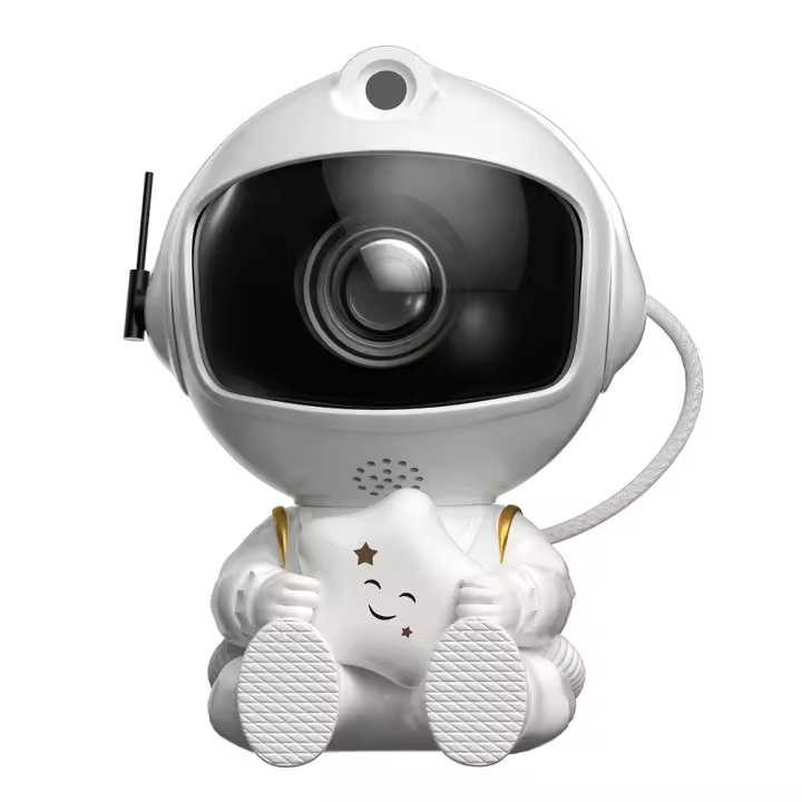 Proyector De Luz Nocturna Estelar Galaxia Astronauta Decoración Para Dormitorio Nebulosa LED Regalo Para Niños Y Adultos - 1