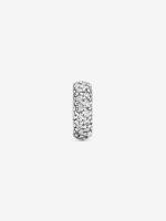 Pandora - Charm espaciador con Brill transparente-Plata de ley - details 0