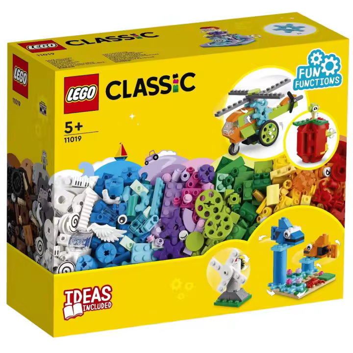 LEGO CLASSIC - LADRILLOS Y FUNCIONES, 11019, TIENDA CON LICENCIA OFICIAL - 1