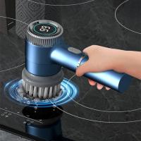 Cepillo De Limpieza Eléctrico Multifuncional Para El Hogar Cocina Y Baño Silencioso Cepillo De Poder Herramientas De Limpieza - details 5