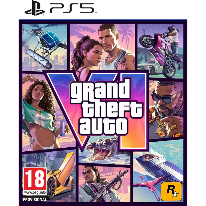 Grand Theft Auto VI (CIAB) PS5 PAL España - Juego GTA VI nuevo, original, precintado para Sony PS5 - 1