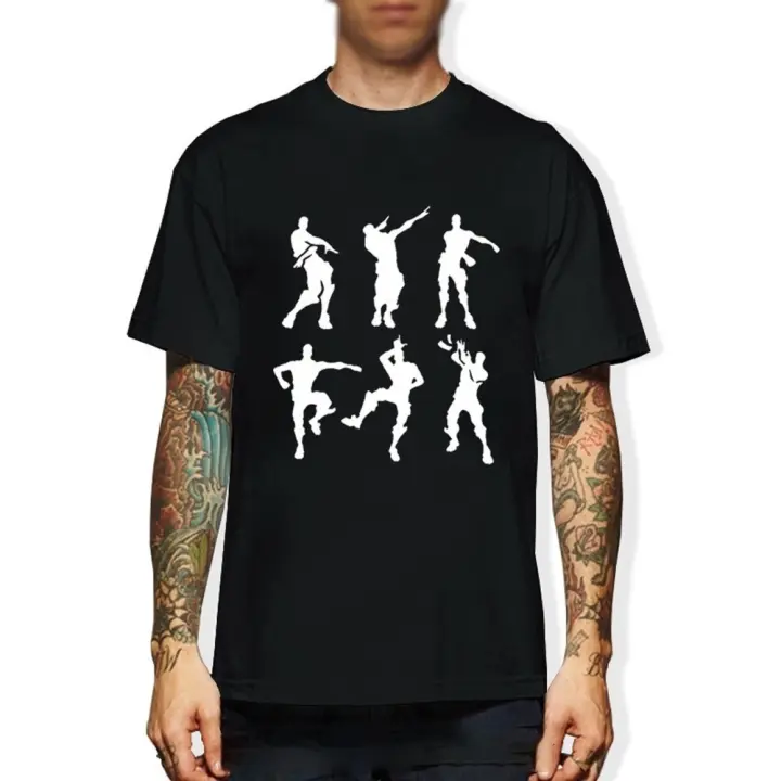 Camiseta De Algodón Para Hombre Con Diseño De Celebraciones De Fortnite Manga Corta Transpirable Ligera Y Rápida Secado Estilo Casual - 1