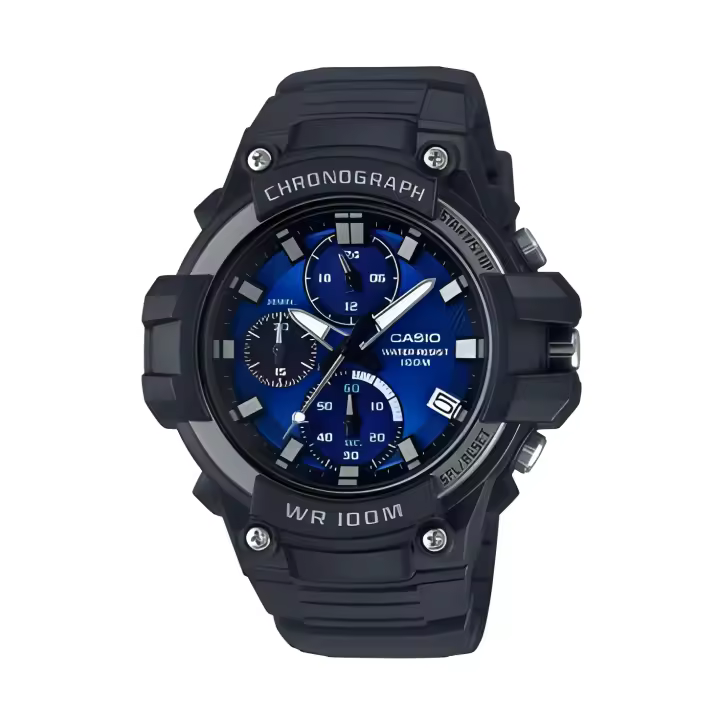 Reloj deportivo hombre Casio MCW-110H-2A2V Chrono 100 Water Resist - 1