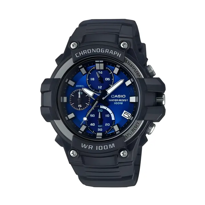 Reloj deportivo hombre Casio MCW-110H-2A2V Chrono 100 Water Resist - 1