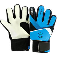 Guantes De Portero De Fútbol Para Niños 2 Piezas Tamaño Ajustable 5/6/7 Con Correa En La Muñeca Antideslizantes Y De Dedos Completos - details 3