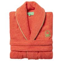 Albornoz de Casa Benetton Rojo 360GSM 100% Algodón - Alta Calidad y Suavidad - details 0