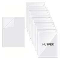50 PCS Hojas De Laminado Autoadhesivas 2.9 X 4.1 Pulgadas Transparentes Sin Máquina Necesaria Para Suministros De Oficina - details 0