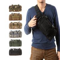 Mochila Deportiva Impermeable 50L Para Hombres Con Sistema Molle 4 En 1 Para Senderismo Escalada Y Trekking Material De Nylon - details 3